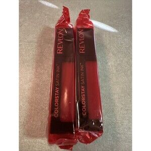2 Revlon ColorStay Satin Ink Liquid Lipstick #20 - On A Mission (0.17Oz/5mL)